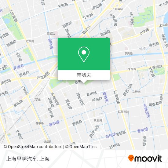 上海里聘汽车地图