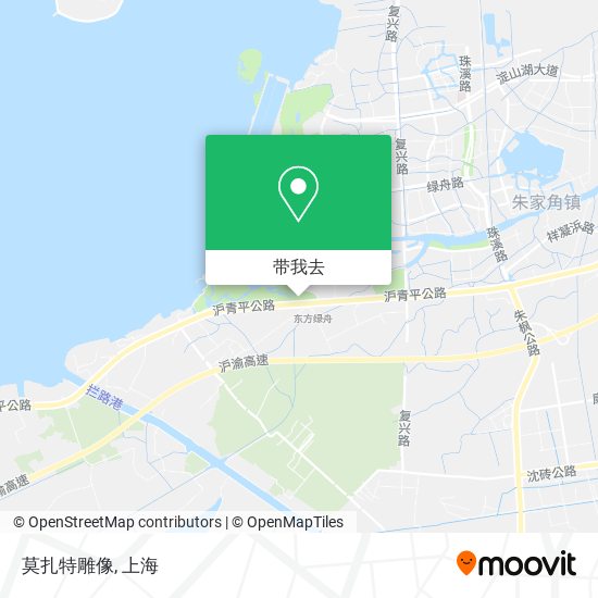 莫扎特雕像地图