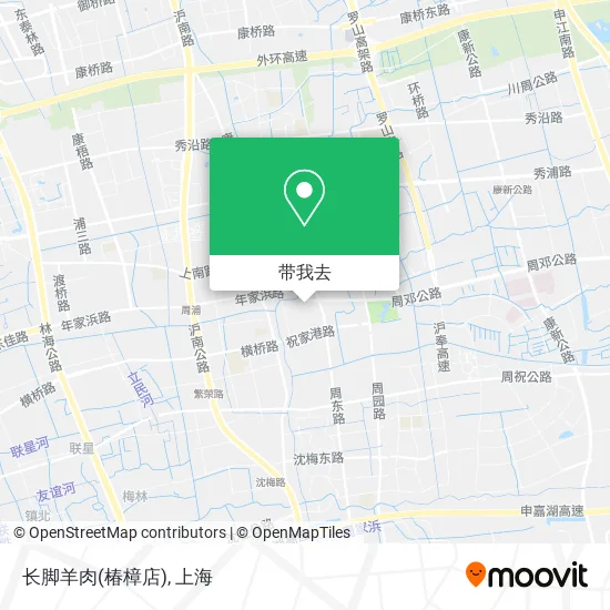 长脚羊肉(椿樟店)地图