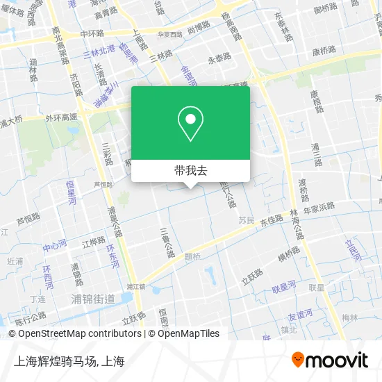 上海辉煌骑马场地图
