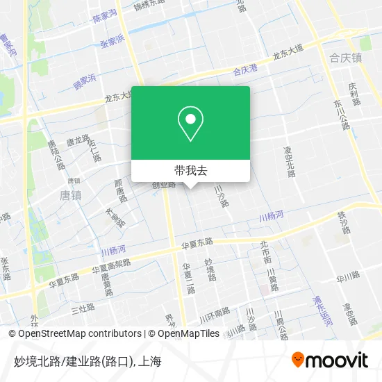 妙境北路/建业路(路口)地图