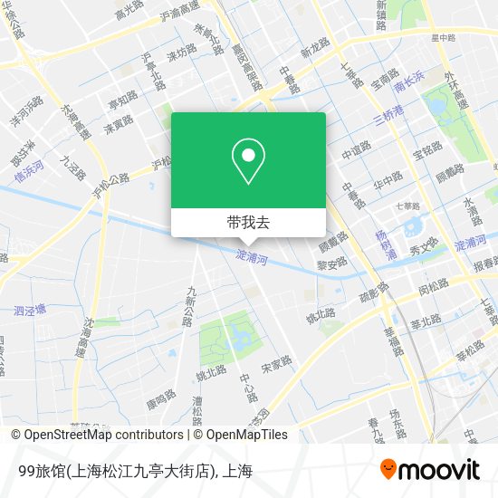 99旅馆(上海松江九亭大街店)地图
