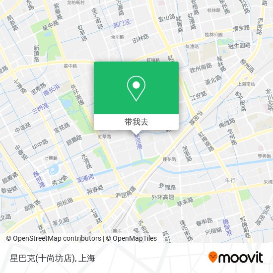 星巴克(十尚坊店)地图