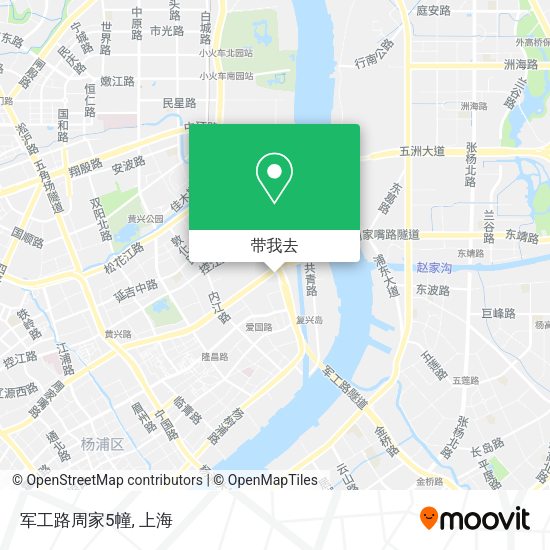 军工路周家5幢地图