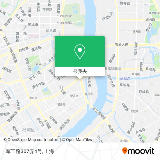 军工路307弄4号地图
