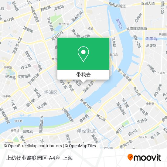 上纺物业鑫联园区-A4座地图