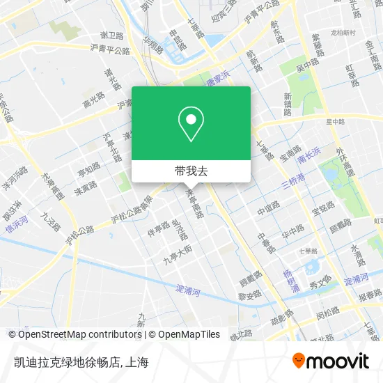 凯迪拉克绿地徐畅店地图
