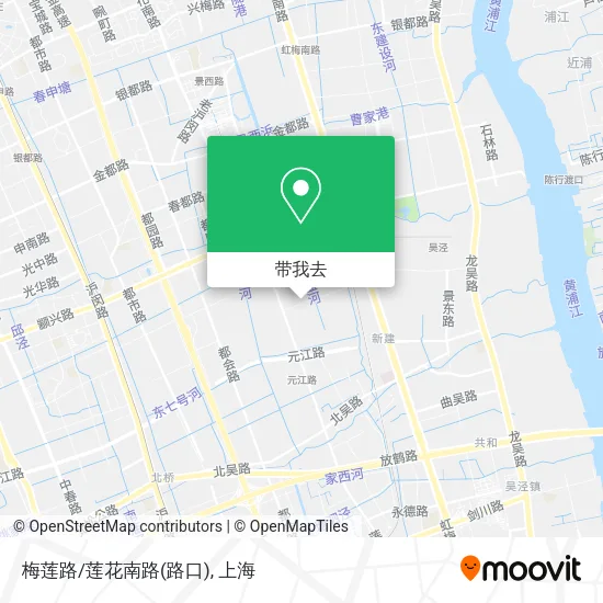梅莲路/莲花南路(路口)地图