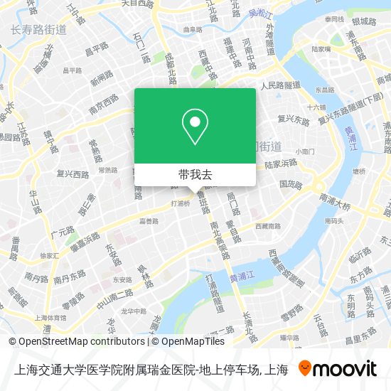上海交通大学医学院附属瑞金医院-地上停车场地图