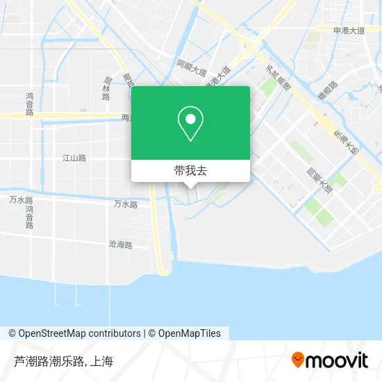 芦潮路潮乐路地图