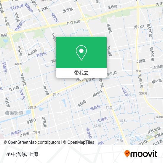 星中汽修地图