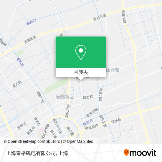 上海泰格磁电有限公司地图