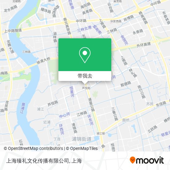 上海臻礼文化传播有限公司地图