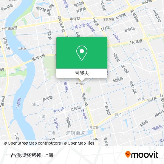 一品漫城烧烤摊地图