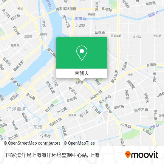 国家海洋局上海海洋环境监测中心站地图