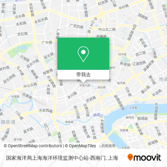 国家海洋局上海海洋环境监测中心站-西南门地图
