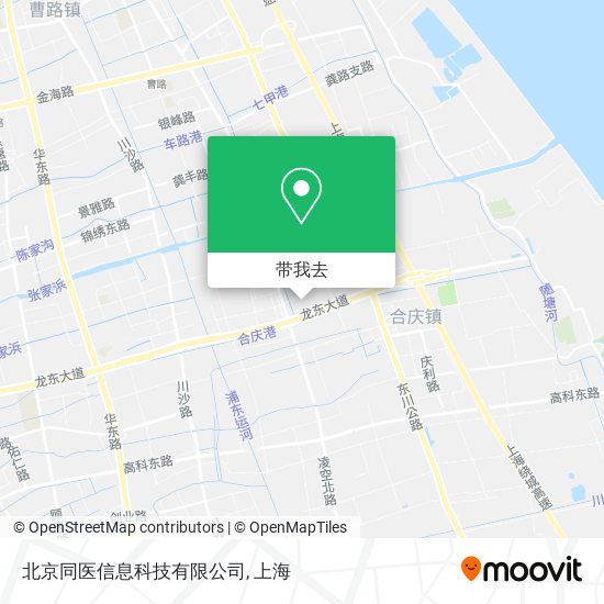 北京同医信息科技有限公司地图