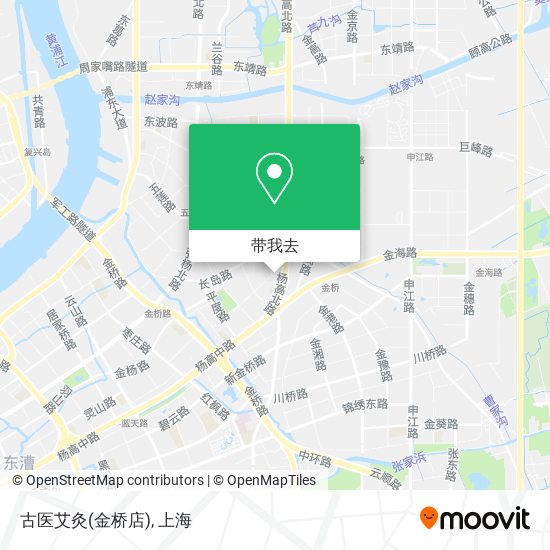 古医艾灸(金桥店)地图