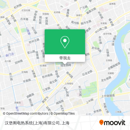汉堡阁电热系统(上海)有限公司地图