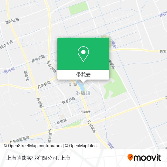 上海萌熊实业有限公司地图