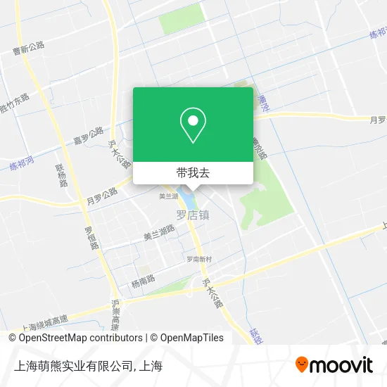 上海萌熊实业有限公司地图