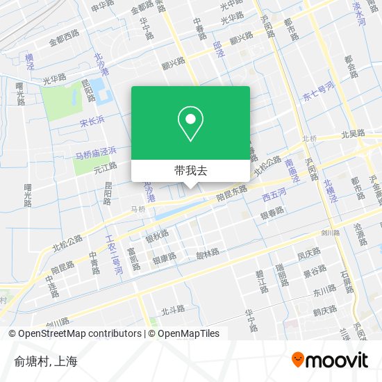 俞塘村地图