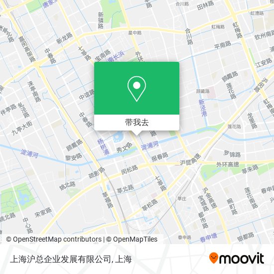 上海沪总企业发展有限公司地图