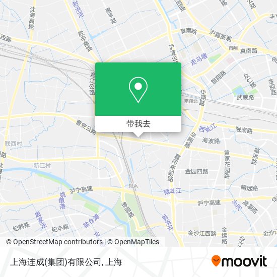 上海连成(集团)有限公司地图