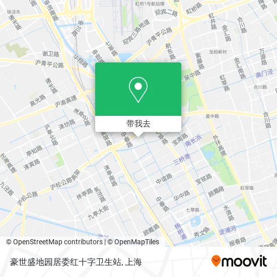 豪世盛地园居委红十字卫生站地图