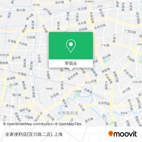 全家便利店(宜川路二店)地图