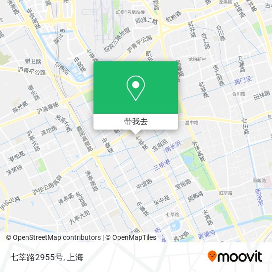 七莘路2955号地图