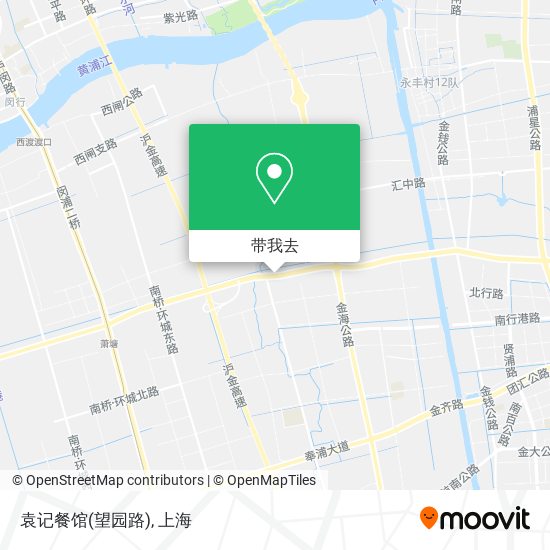 袁记餐馆(望园路)地图