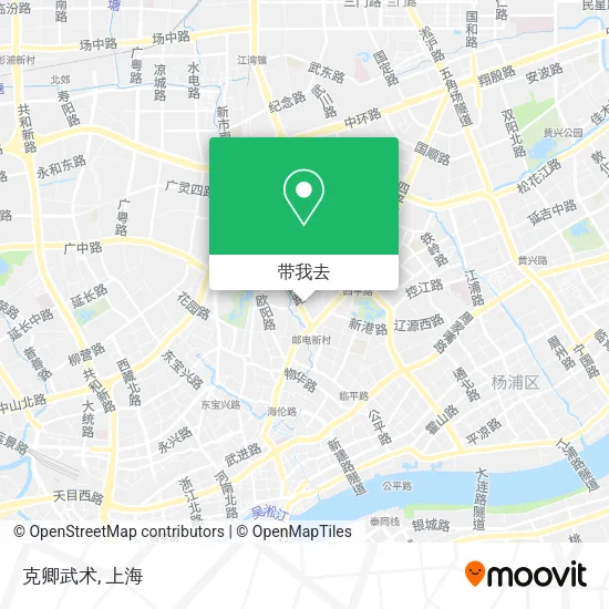 克卿武术地图