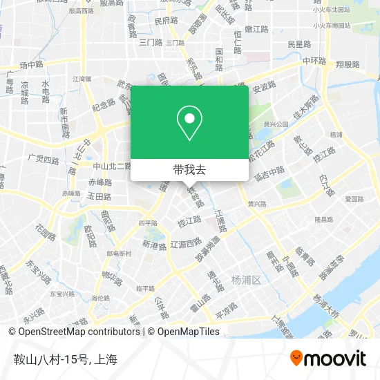 鞍山八村-15号地图