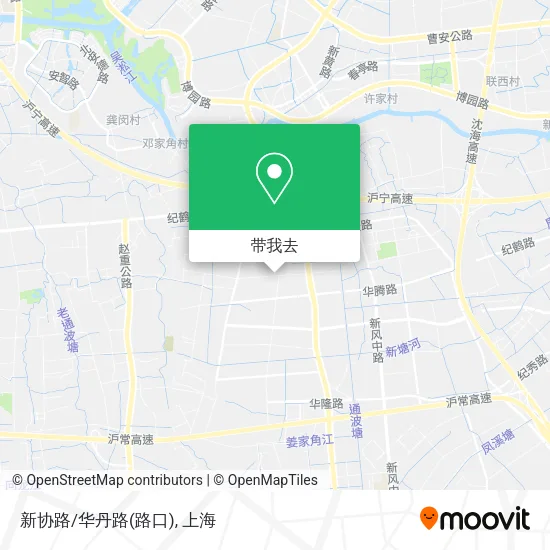 新协路/华丹路(路口)地图