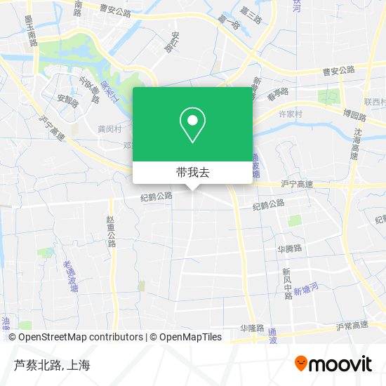 芦蔡北路地图