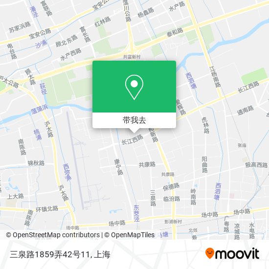 三泉路1859弄42号11地图