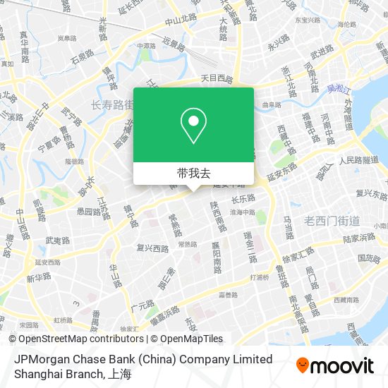 JPMorgan Chase Bank (China) Company Limited Shanghai Branch地图