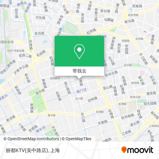 丽都KTV(吴中路店)地图