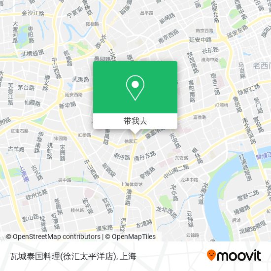 瓦城泰国料理(徐汇太平洋店)地图