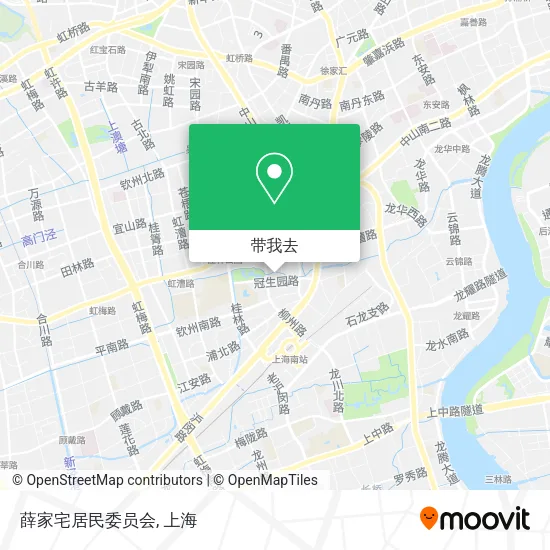 薛家宅居民委员会地图