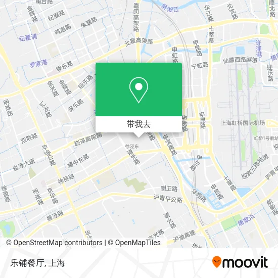 乐铺餐厅地图