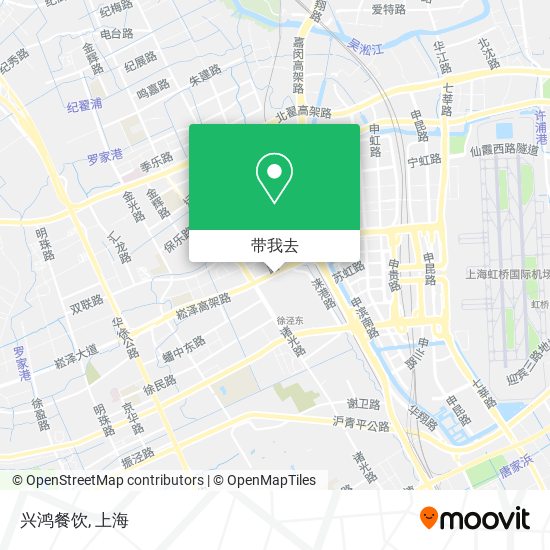 兴鸿餐饮地图