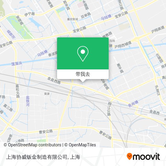 上海协威钣金制造有限公司地图