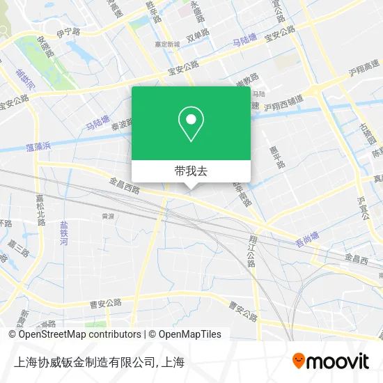 上海协威钣金制造有限公司地图