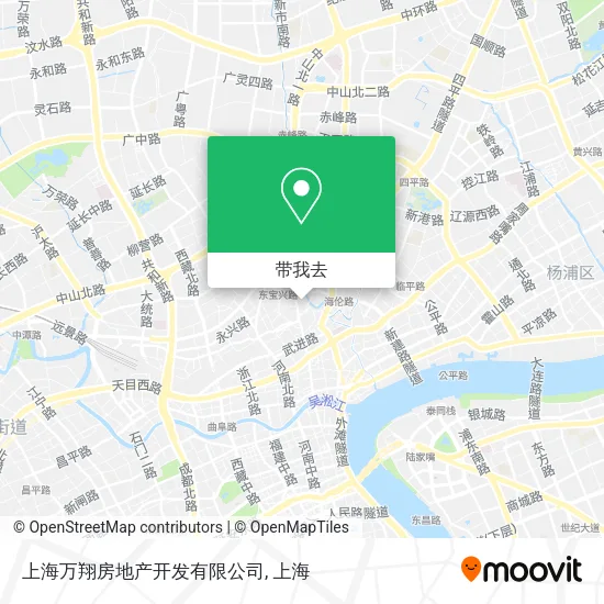 上海万翔房地产开发有限公司地图