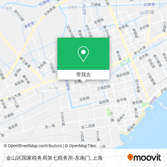 金山区国家税务局第七税务所-东南门地图