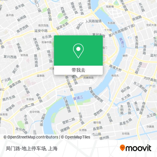 局门路-地上停车场地图