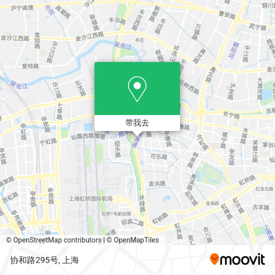协和路295号地图