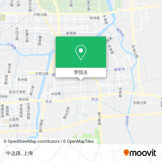 中达路地图